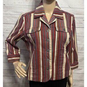 Christopher & Bank Striped Jacket